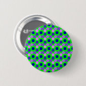 Stippen Paarse groene BUTTON (Voorkant /achterkant)