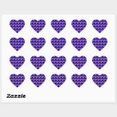 Stippen Paarse roze STICKERS (Vel)