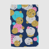 Stippen Patroon 11 Golfhanddoek (Voorkant)