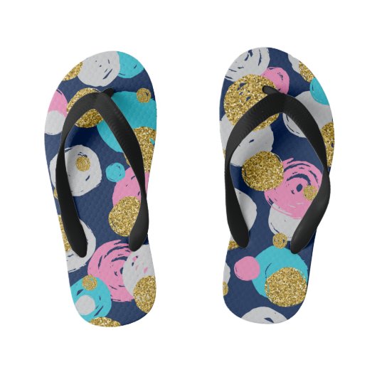Stippen Patroon 11 Kinder Teenslippers (Voetbed)