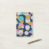 Stippen Patroon 11 Post-it® Notes (Op bureau)