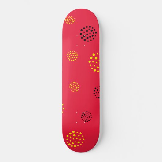 Stippen Patroon 12 Persoonlijk Skateboard (Voorkant)