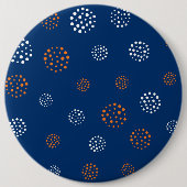 Stippen Patroon 13 Ronde Button 6,0 Cm (Voorkant)