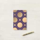 Stippen Patroon 15 Post-it® Notes (Op bureau)