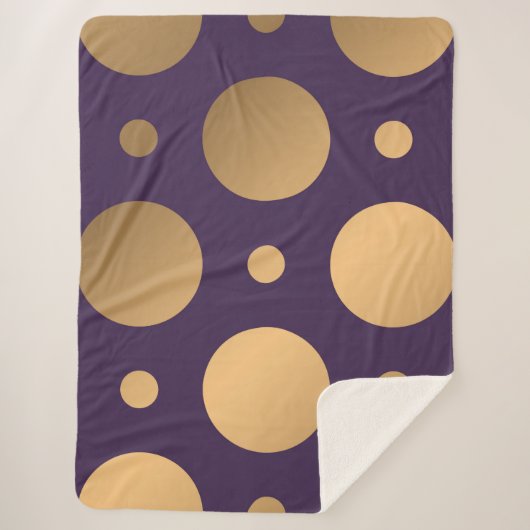 Stippen Patroon 15 Sherpa Deken (Voorkant)