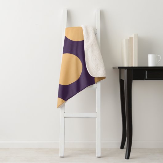 Stippen Patroon 15 Sherpa Deken (In situ)