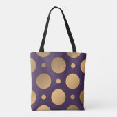Stippen Patroon 15 Tote Bag (Achterkant)