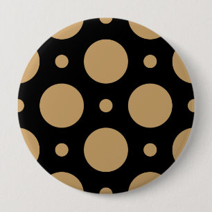 Stippen Patroon 17 Ronde Button 4,0 Cm