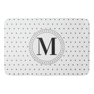 Stippen patroon badmat