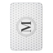 Stippen patroon badmat (Voorkant Verticaal)