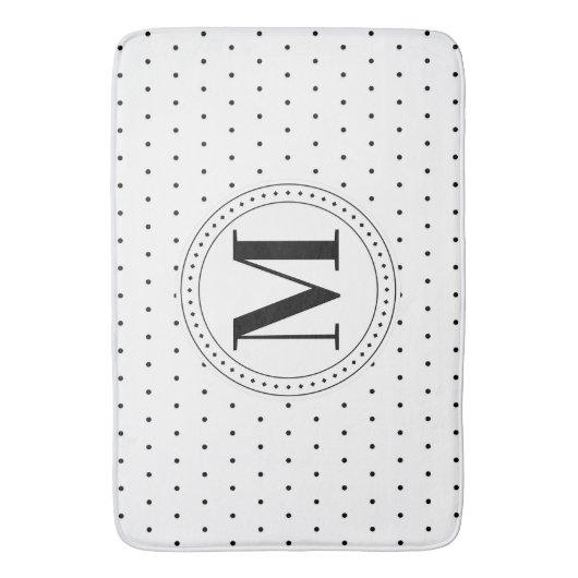 Stippen patroon badmat (Voorkant Verticaal)