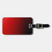 Stippen patroon bagagelabel (Voorkant horizontaal)