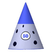 Stippen patroon feesthoedjes (Voorkant)