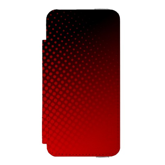 Stippen patroon incipio iPhone portemonnee hoesje (Voorkant Agenda)