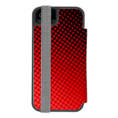 Stippen patroon incipio iPhone portemonnee hoesje (Agenda Achterkant)