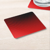 Stippen patroon kartonnen onderzetters (Schuin)