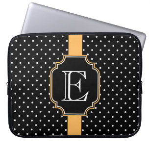 Stippen patroon laptop sleeve