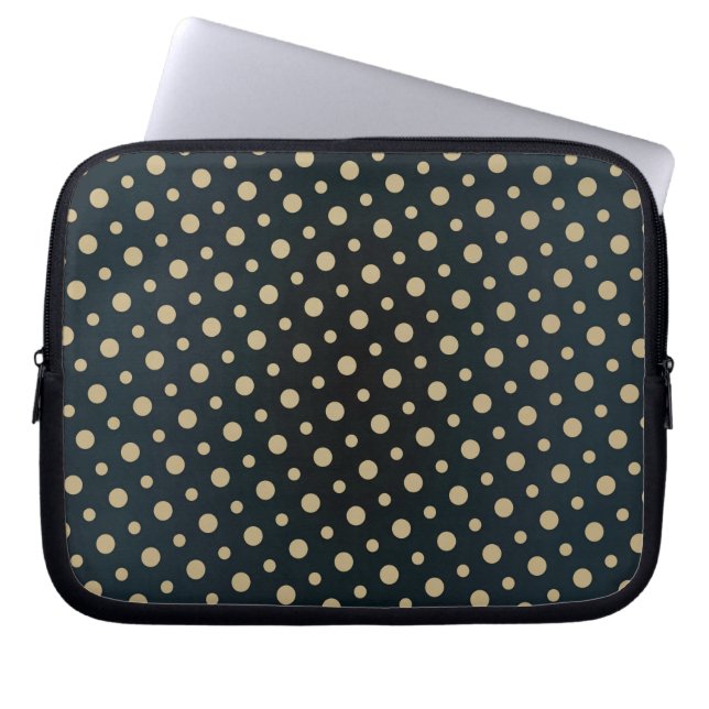 Stippen patroon laptop sleeve (Voorkant)