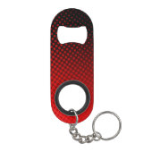 Stippen patroon sleutelhanger flessenopener (Achterkant)