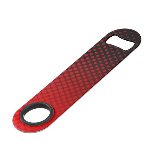 Stippen patroon speed flessenopener (Achterkant Gekanteld)