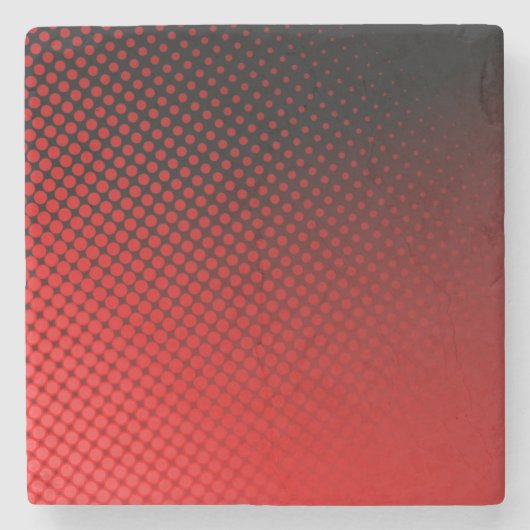 Stippen patroon stenen onderzetter (Voorkant)