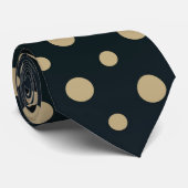 Stippen patroon stropdas (Opgerold)