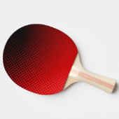 Stippen patroon tafeltennisbatje (Zijkant)