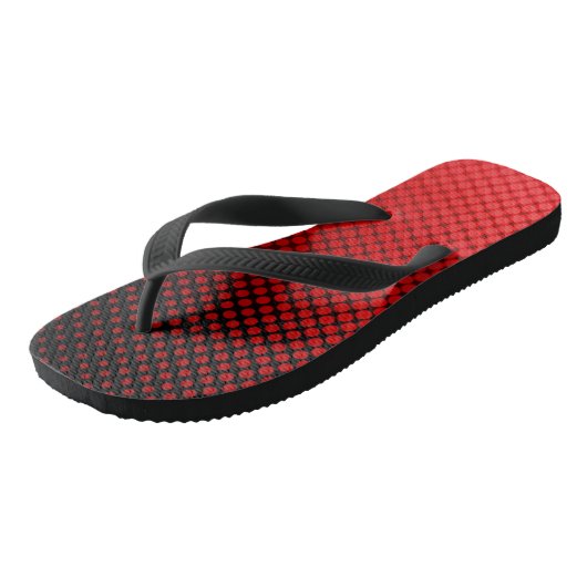 Stippen patroon teenslippers (Schuin)