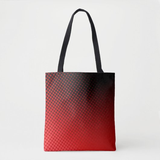 Stippen patroon tote bag (Voorkant)