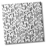 Stippen Patroon Zwart Wit Strepen Tegeltje<br><div class="desc">Gebruik deze eenvoudige en chique zwart-witte strepen en stippen achtergrond om uw leefruimte aan te passen. Je kunt ook de achtergrondkleur veranderen om het echt je eigen look te maken. Bovendien kun je zelfs de zwarte strepen en stippen een compleet andere kleur geven! Of je deze tegel wilt gebruiken als...</div>