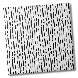 Stippen Patroon Zwart Wit Strepen Tegeltje