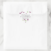 Stippen, Stippenpatroon, Stippen, Jubileum Hart Sticker (Tas)