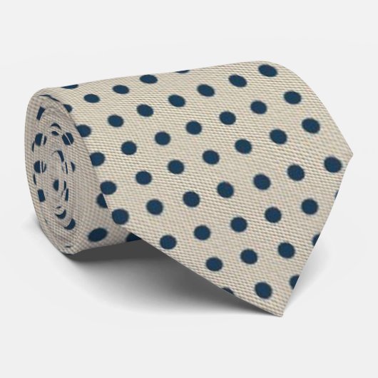 Stippen Stropdas (Opgerold)
