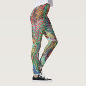 Stippen tegelontwerp Leggings (Rechts)