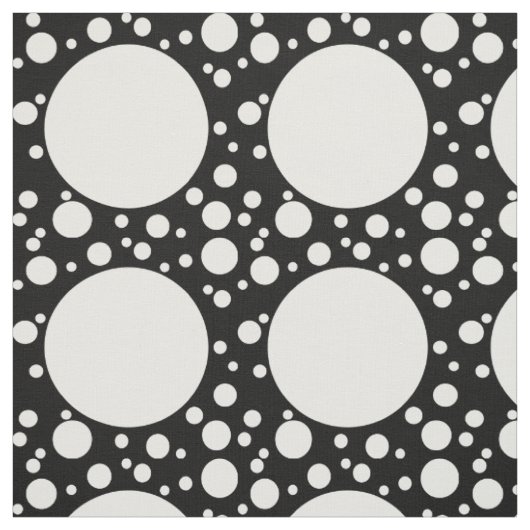 Stippen tonen wit + achtergrond en ideeën stof (Swatch)