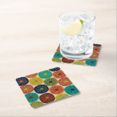 Stippen uit de Middeleeuwse eeuw Kartonnen Onderzetters (Insitu)