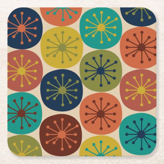 Stippen uit de Middeleeuwse eeuw Kartonnen Onderzetters (Voorkant)