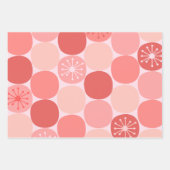 Stippen uit de Mideeuwse Mod Blush Roze Inpakpapier Vel (Voorkant)