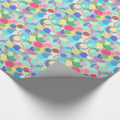 Stippen uit het midden van de eeuw - meerpastels cadeaupapier (Hoek)