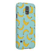 Stippen van bananen en pokken Case-Mate samsung galaxy hoesje (Back/Rechts)