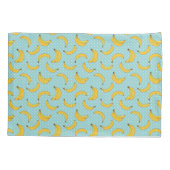 Stippen van bananen en pokken kussensloop (Achterkant-Links)