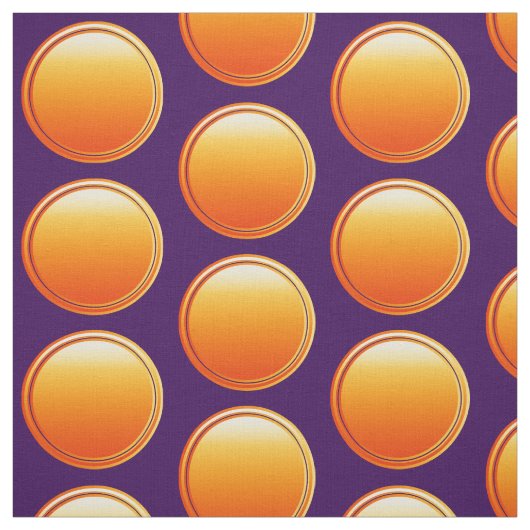 Stippen van de Button - gradiënt sinaasappel + uw  Stof (Swatch)