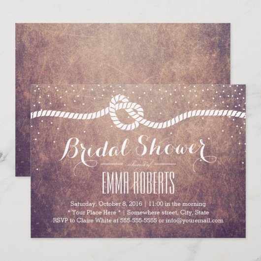 Stippen van de Confetti van het  Vrijgezellenfeest Kaart (Voorkant / Achterkant)