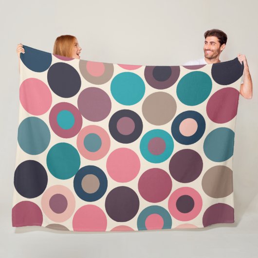 Stippen van de Horizon Fleece Deken (In situ)