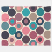 Stippen van de Horizon Fleece Deken (Voorkant (Horizontaal))