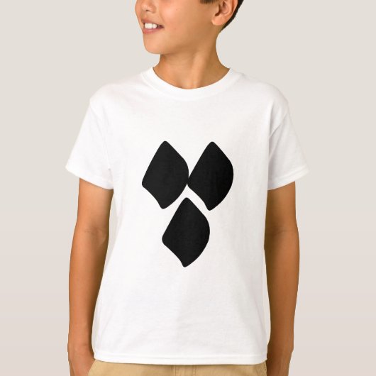 Stippen van de liefde - zwart t-shirt (Voorkant)
