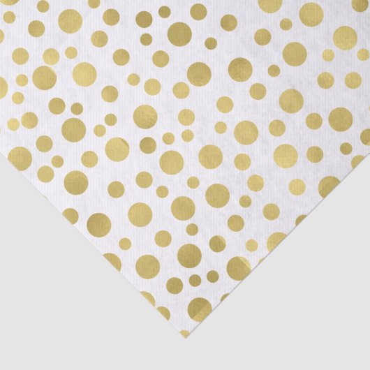Stippen van goudConfetti Tissuepapier (Detail)