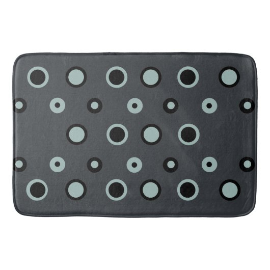 Stippen van houtskool en asachtigen badmat (Voorkant)