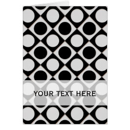 Stippen & vierkantjes / zwart wit + uw ideeën