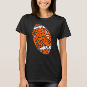 Stippen Voetballer Internationale Stippen Dag T-shirt